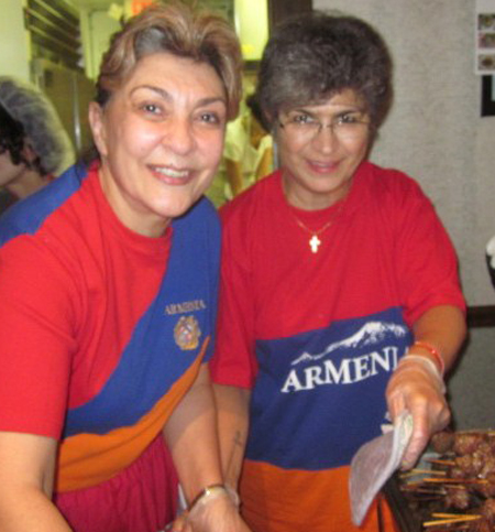 Ruzanna Yeranosian and Aida Davidian