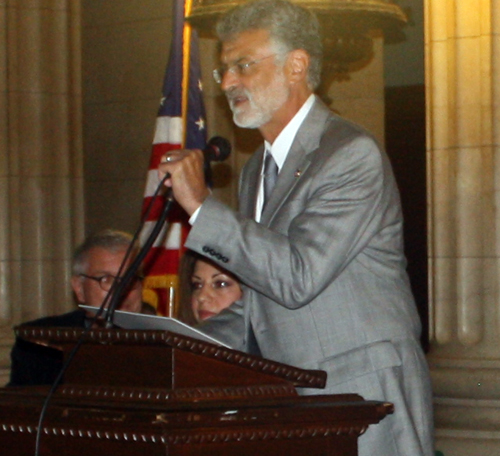Cleveland Mayor Frank G. Jackson at Armenian event