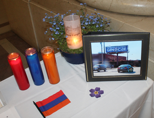 Armenian Genocide display