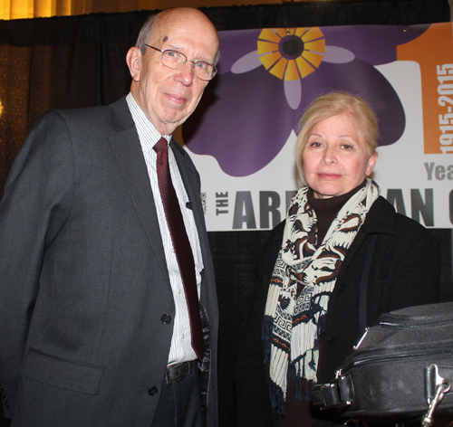 Keynote speaker Douglas Kerr and Anita Kazarian