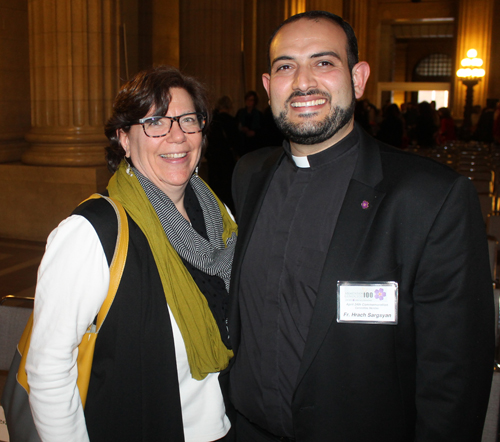 Lee C Shapiro and Father Hratch