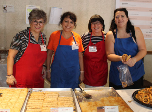 Cleveland Armenian Festival ladies making desserts