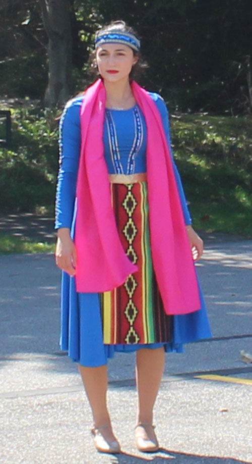 Girl from Hamazkayin Armenian Dance Ensemble from Detroit