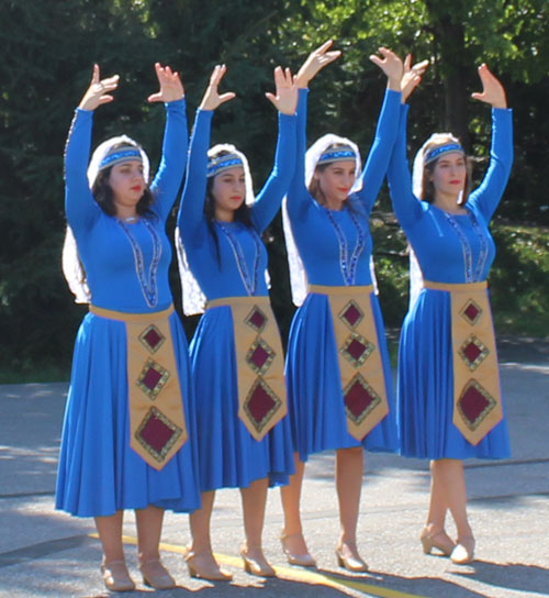 Girls Cherry Tree Armenian dance at 2019 Cleveland Armenian Festival