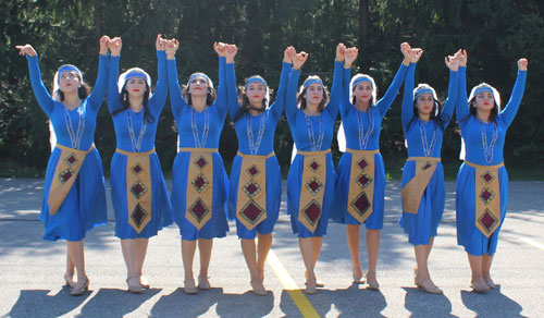 Girls Cherry Tree Armenian dance at 2019 Cleveland Armenian Festival