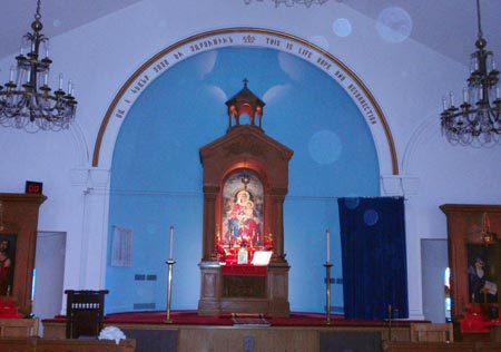 St. Gregory of Narek Armenian Apostolic Church altar