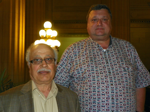 Pierre Bejjani and of Cleveland American Middle East Organization