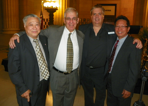 Jason Lin, Joe Meissner, Dan Hanson and Henry Luu