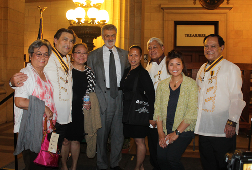 Knights of Rizal with Mayor Jackson