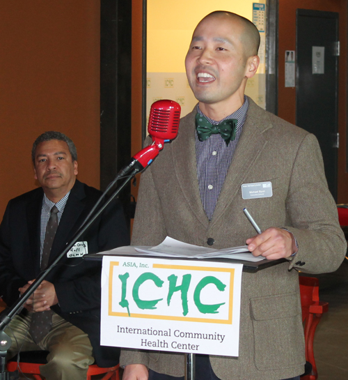 Michael Byun at ICHC opening
