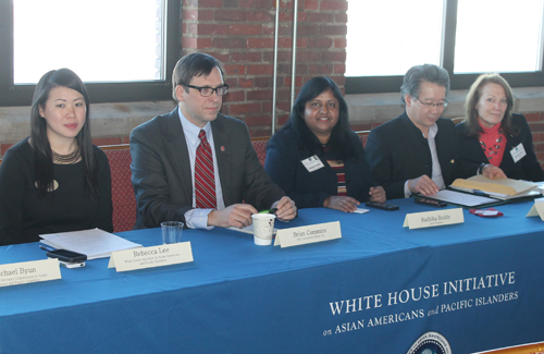 Panel at Cleveland White House Initiative AAPI event