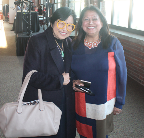 Margaret Wong and Rita Singh