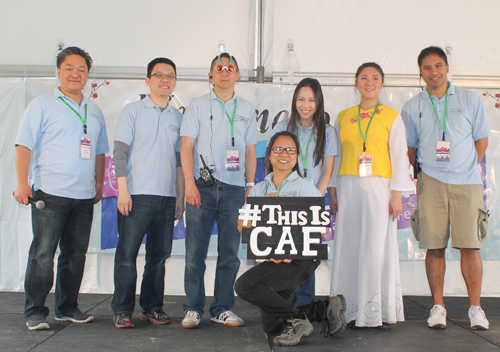 members of the Executive Board of the Cleveland Asian  Festival