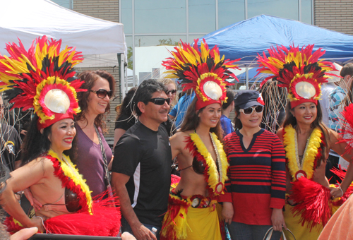 Posing with Hula Fusion