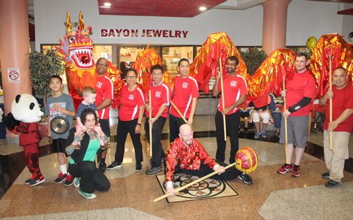 OCA Cleveland Dragon Dance Team at Cleveland Asian Festival