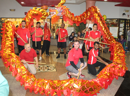 OCA Cleveland Dragon Dance Team at Cleveland Asian Festival