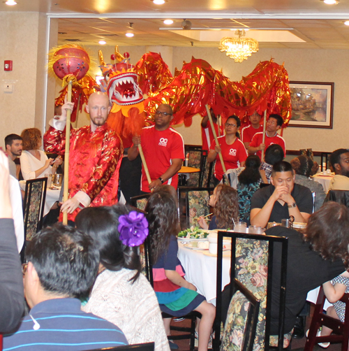 OCA Cleveland Dragon Dance Team at Cleveland Asian Festival