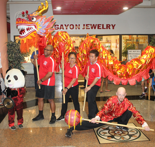 OCA Cleveland Dragon Dance Team at Cleveland Asian Festival