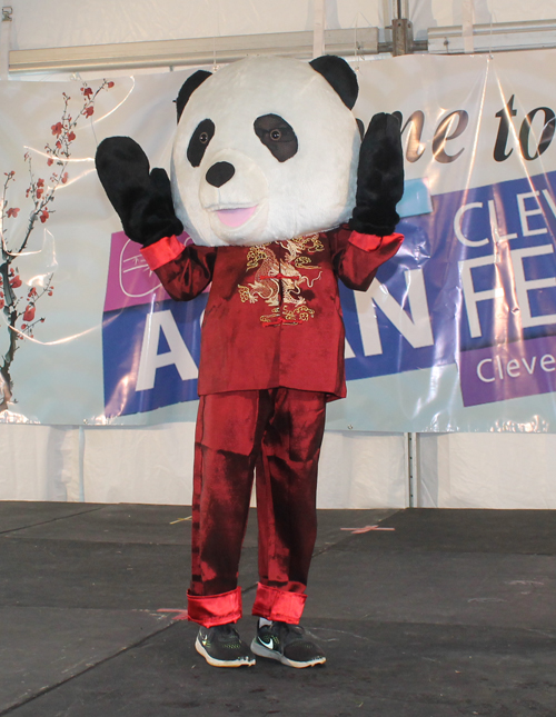 Panda - Models wearing the colorful fashions of Asia at the 2017 Cleveland Asian Festival