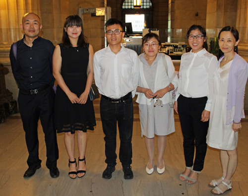 Asian Heritage night at Cleveland City Hall group