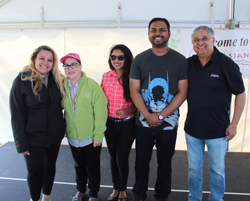 Anjan and Kathy Ghose and family members