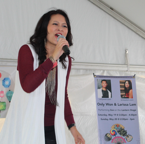 Larissa Lam at Cleveland Asian Festival