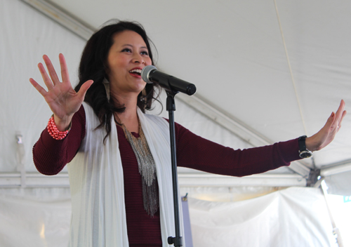 Larissa Lam at Cleveland Asian Festival
