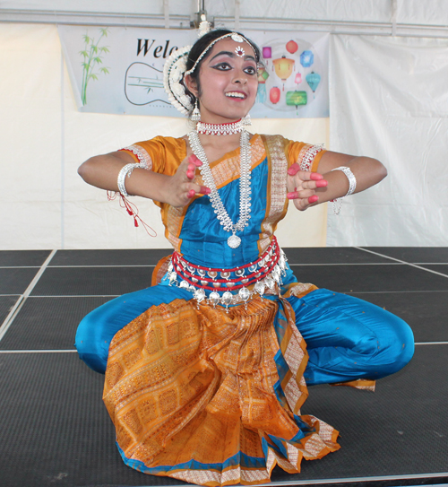 Odissi, a classical form of Odisha Dance from India