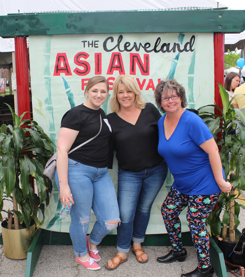 Posing at the Cleveland Asian Festival