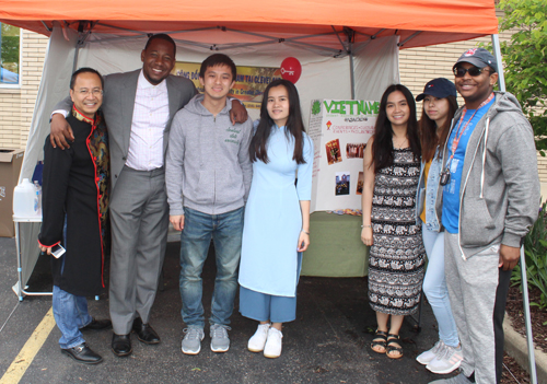 Councilman Basheer Jones and group