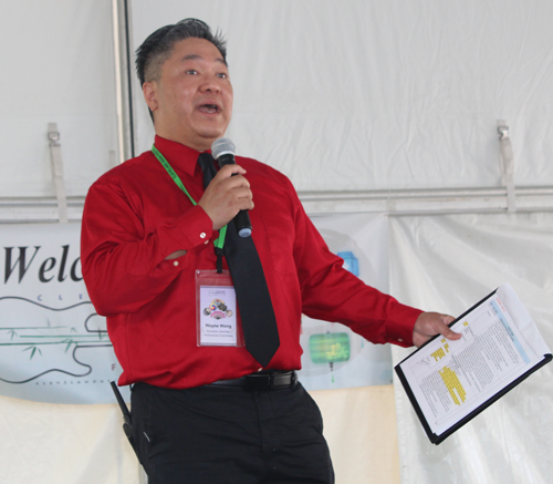 Master of Ceremonies Wayne Wong