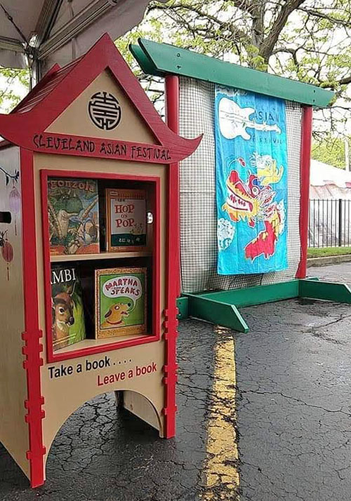 CAF free book library for AsiaTown