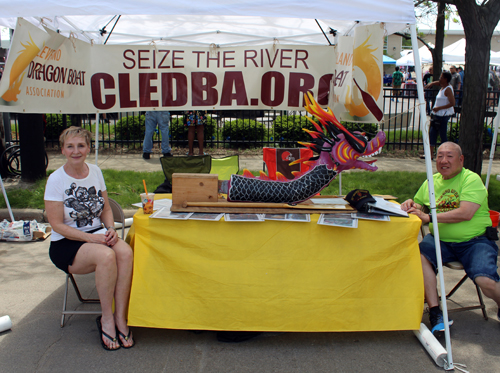 Cleveland Dragon Boat booth