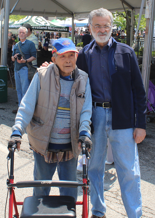 Mayor Jackson and old Chinese man