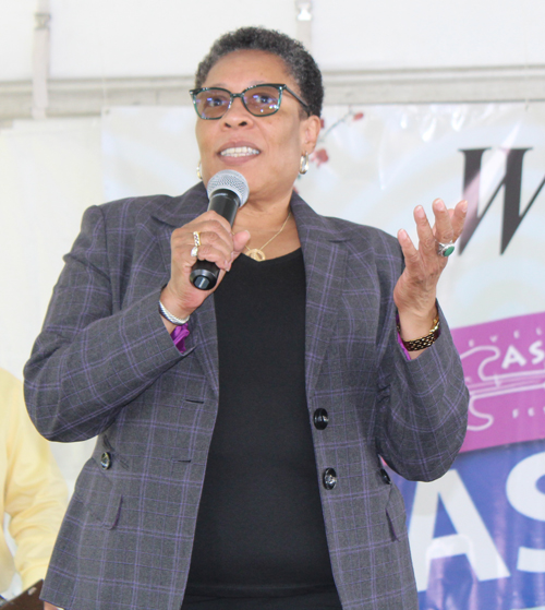 Congresswoman Marcia Fudge at Cleveland Asian Festival