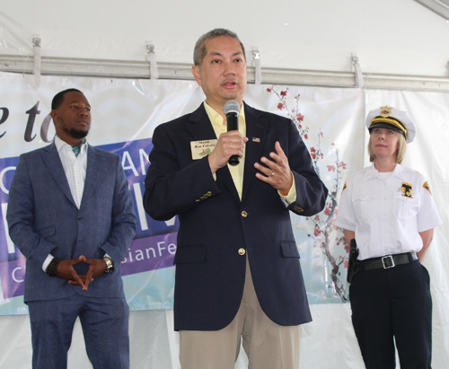 Brunswick Mayor Ron Falconi at Cleveland Asian Festival