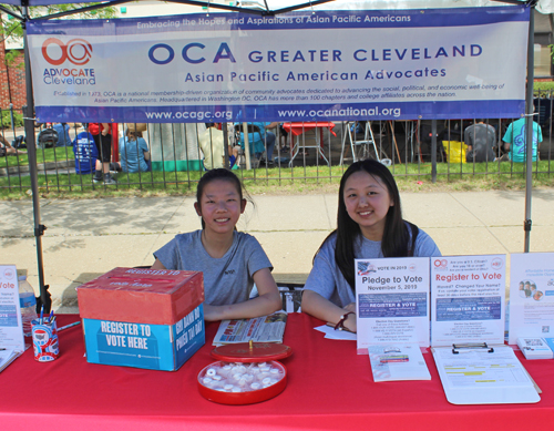 OCA Cleveland booth