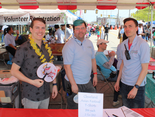 CAF Volunteers Ken Holt, Ray Elkin and Kyle Znamenak