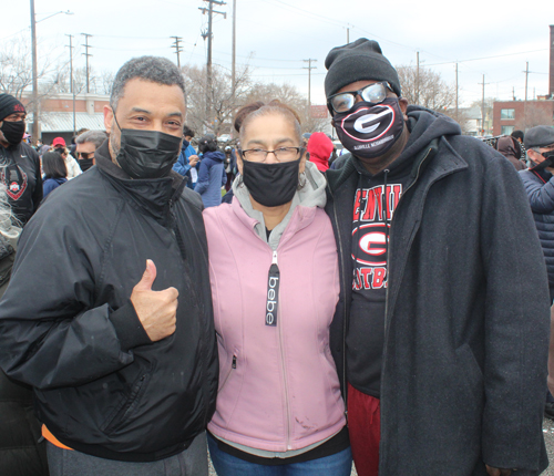 Ron Calhoun with Yvonne and Kevin Conwell