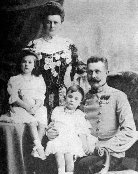Archduke Franz Ferdinand of Austria and family