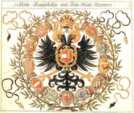 Coats of arms of the Habsburg Emperor