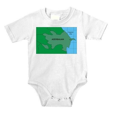 Azerbaijan baby onesie
