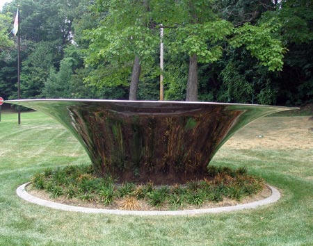 Azerbaijan Cultural Garden in Cleveland - sculpture (photo by Dan Hanson)