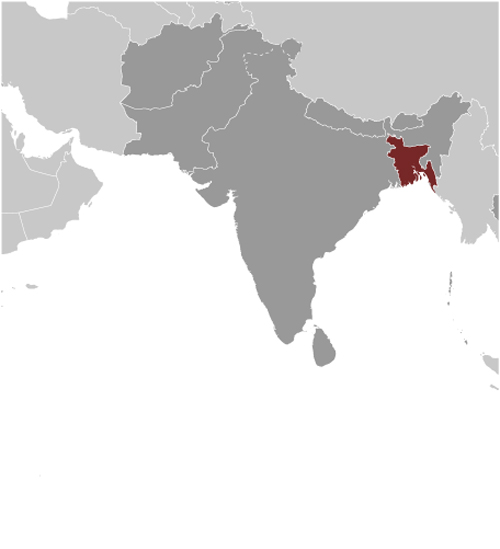 Map of Bangladesh