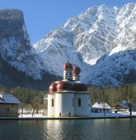 Church St. Bartholomew at Königssee