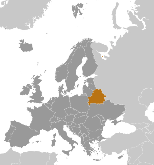 Map of Belarus