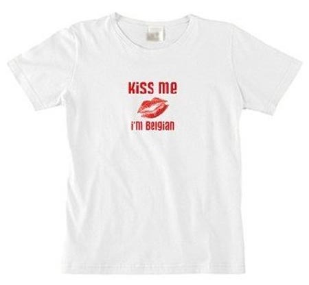 Kiss me I'm Belgian shirt