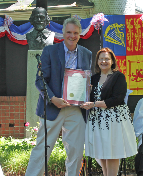 Chris Ronayne and Sheila Crawford