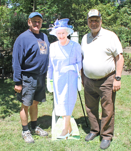 George Terbrak, Pierre Bejjani and Queen Elizabeth