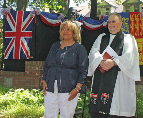 Consul Sandra Morgan and Rev. Mark Webster